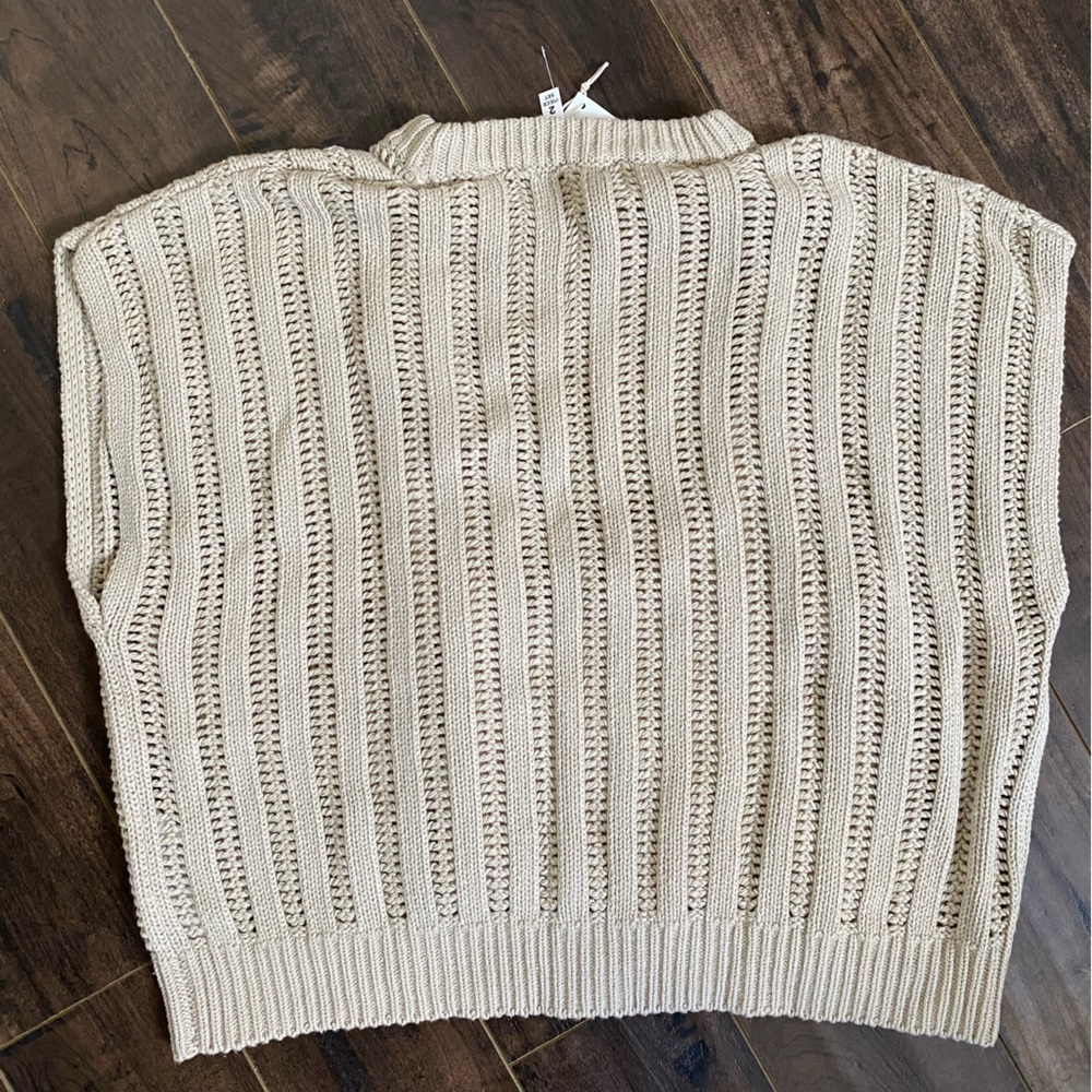 Splendid Cream Knit Top - Picture 6 of 6